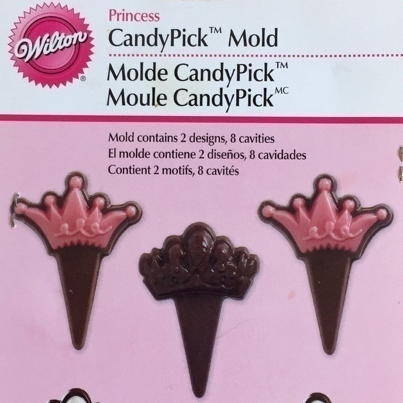 $10 SALE NWT Princess Party Pack Molds + Cupcake Stencils Spring Family Fun - Picture 2 of 8